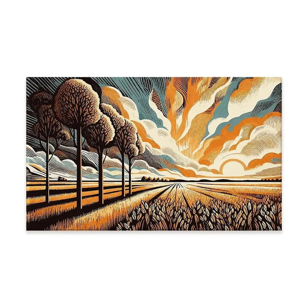 Sunlit Serenity Canvas Print Sunlit Serenity Canvas Print wall art product P & M Print Gallery