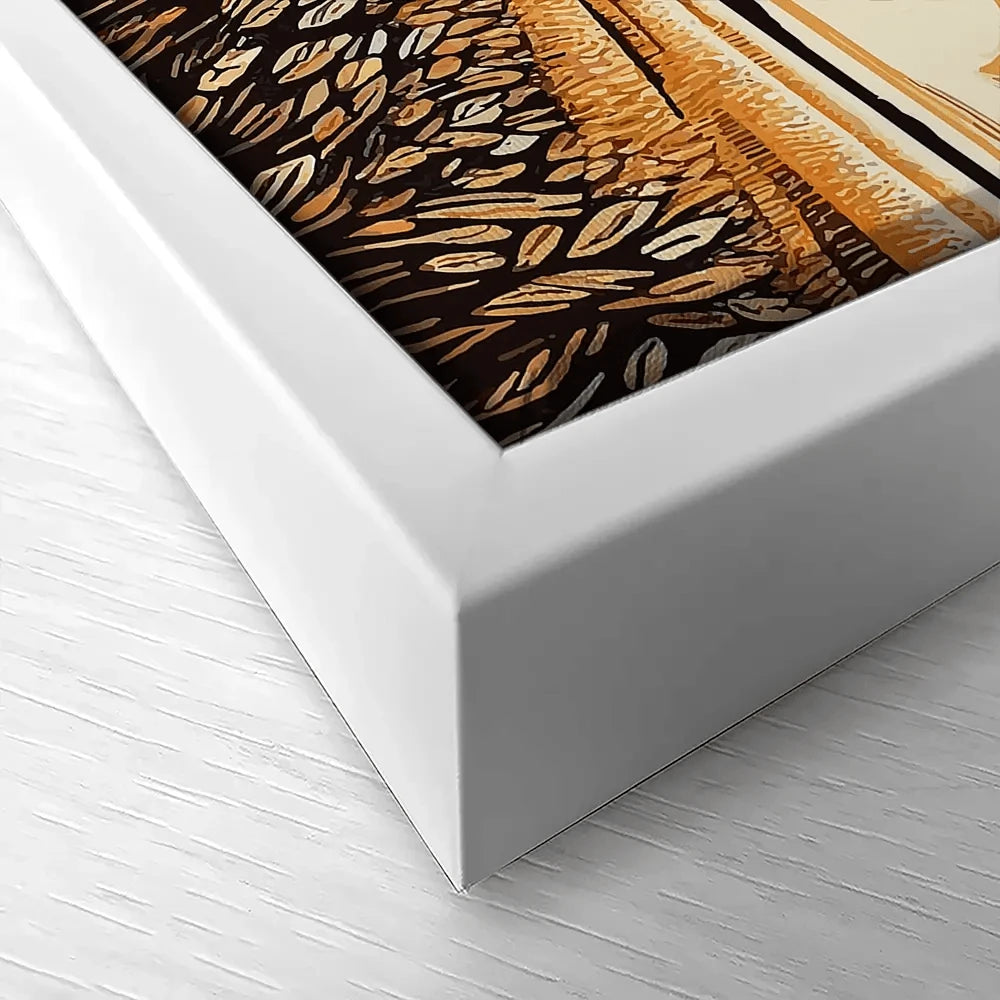 Sunlit Serenity Canvas Print Sunlit Serenity Canvas Print wall art product P & M Print Gallery