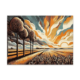 Sunlit Serenity Canvas Print Sunlit Serenity Canvas Print wall art product P & M Print Gallery