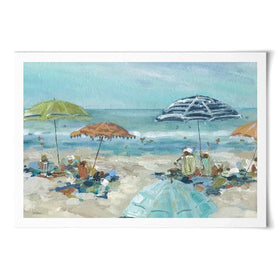 Sunny Beach Time Art Print Sunny Beach Time Art Print wall art product Carol Robinson