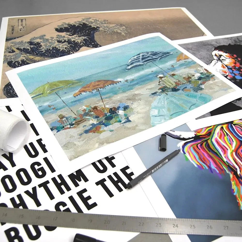 Sunny Beach Time Art Print Sunny Beach Time Art Print wall art product Carol Robinson