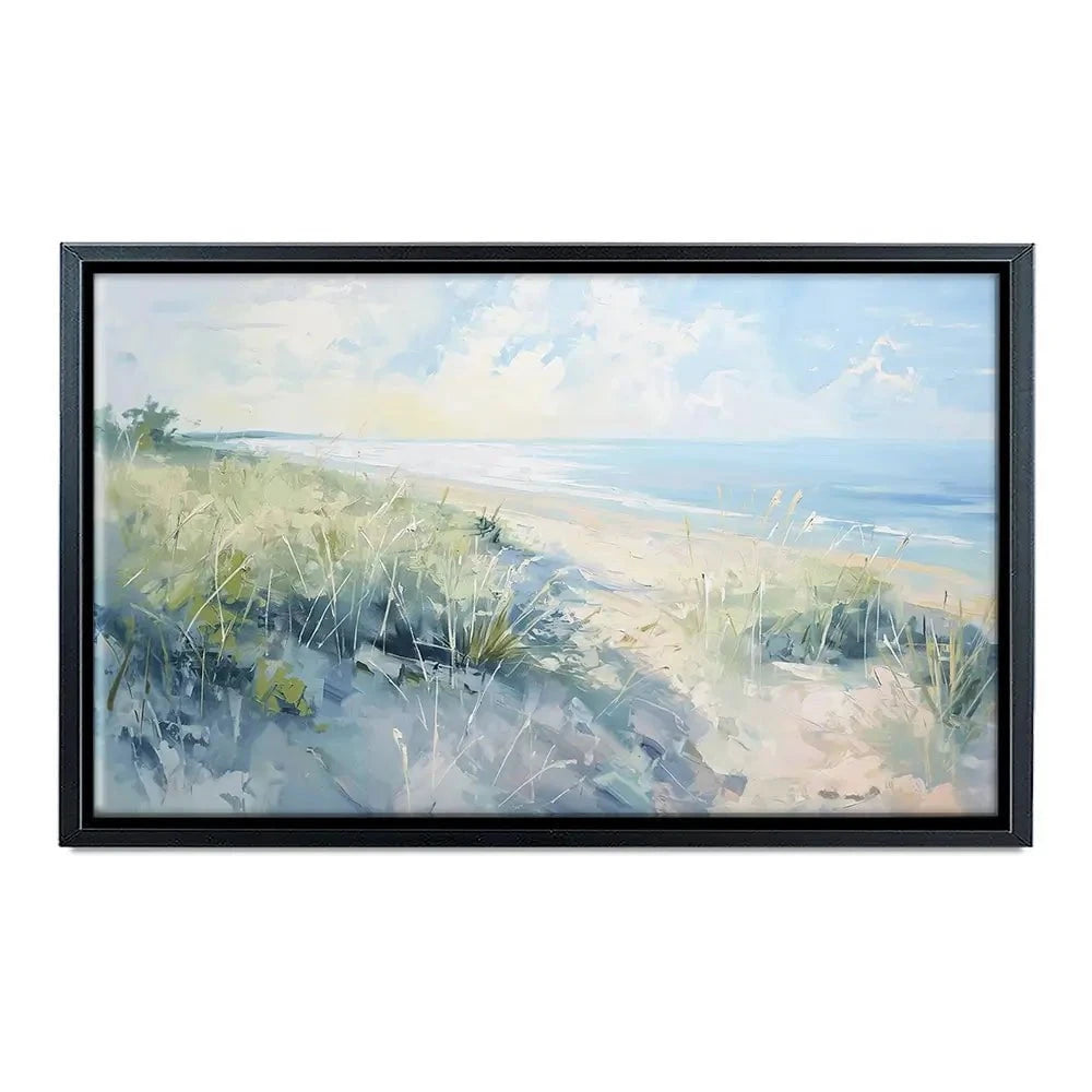 Sunny Day At The Coast Canvas Print Sunny Day At The Coast Canvas Print wall art product Gina Kelly - Independent