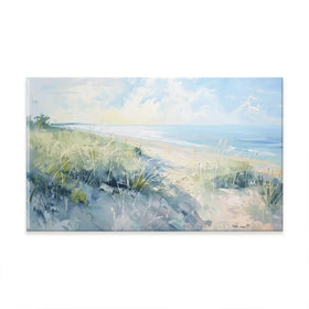Sunny Day At The Coast Oversized Canvas Print Sunny Day At The Coast Oversized Canvas Print wall art product Art Print Shop