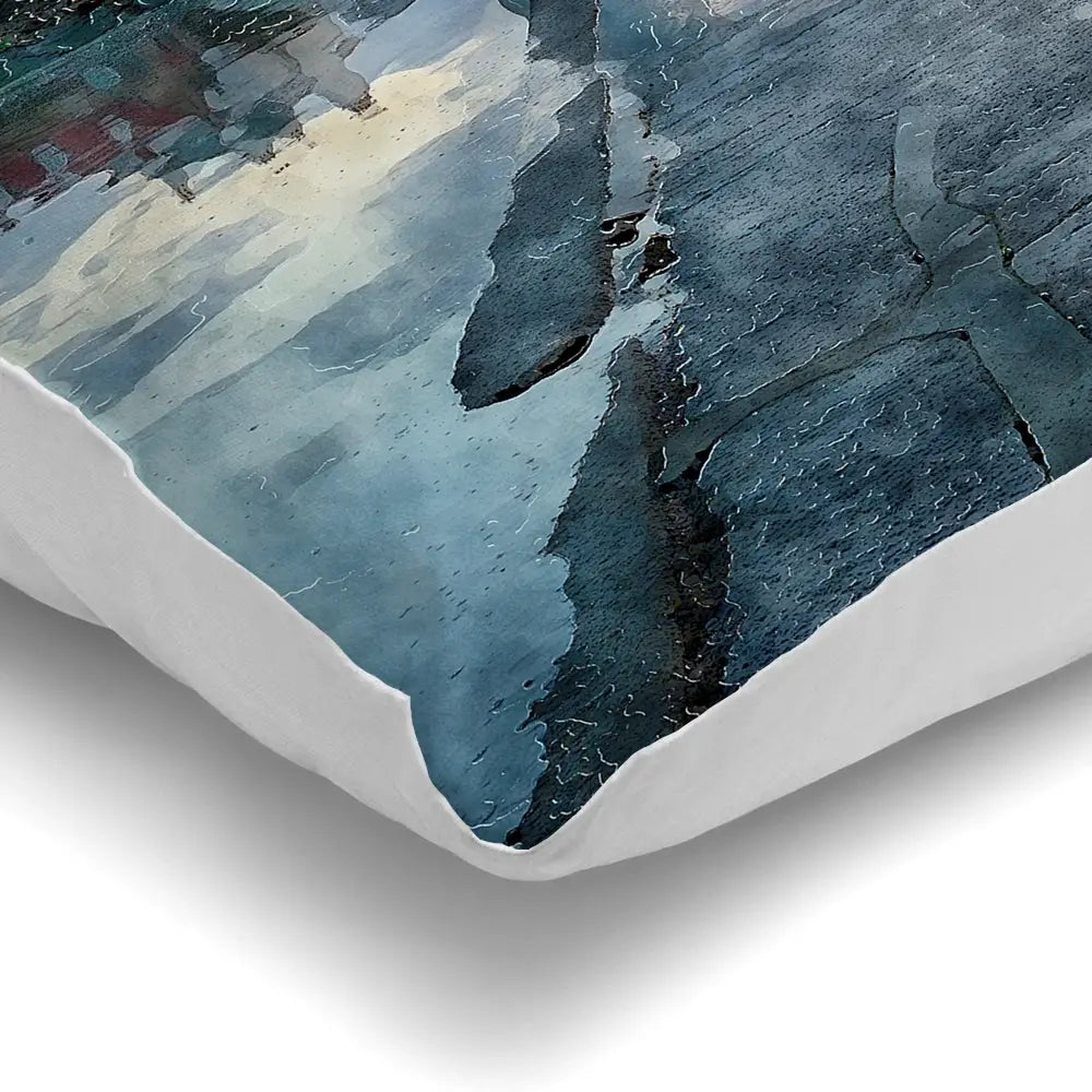 Sunrise Over A Lighthouse Cushion Sunrise Over A Lighthouse Cushion wall art product Helen Hotson / Shutterstock