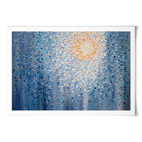 Sunrise Over The City Art Print Sunrise Over The City Art Print wall art product Ekaterina Ermilkina