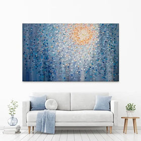 Sunrise Over The City Canvas Print Sunrise Over The City Canvas Print wall art product Ekaterina Ermilkina