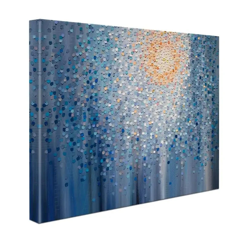 Sunrise Over The City Canvas Print Sunrise Over The City Canvas Print wall art product Ekaterina Ermilkina