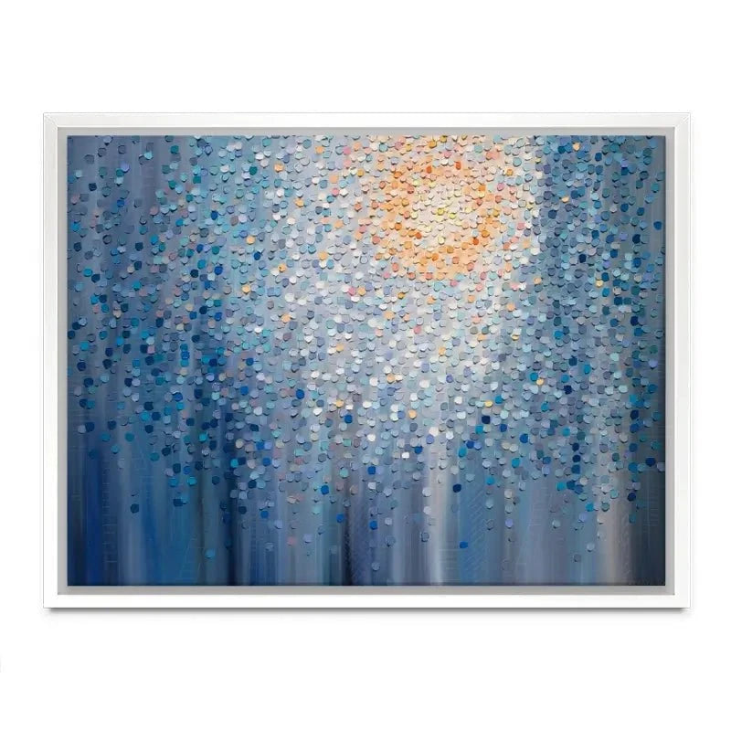 Sunrise Over The City Canvas Print Sunrise Over The City Canvas Print wall art product Ekaterina Ermilkina