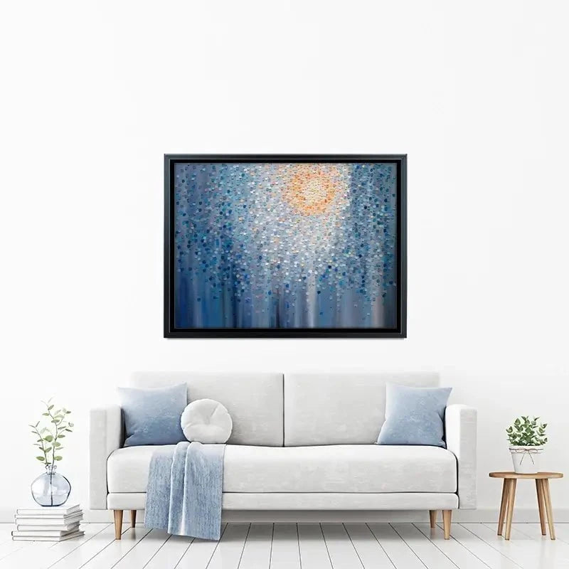 Sunrise Over The City Canvas Print Sunrise Over The City Canvas Print wall art product Ekaterina Ermilkina