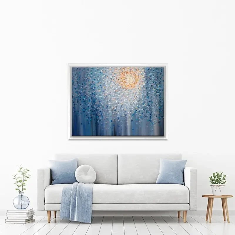 Sunrise Over The City Canvas Print Sunrise Over The City Canvas Print wall art product Ekaterina Ermilkina