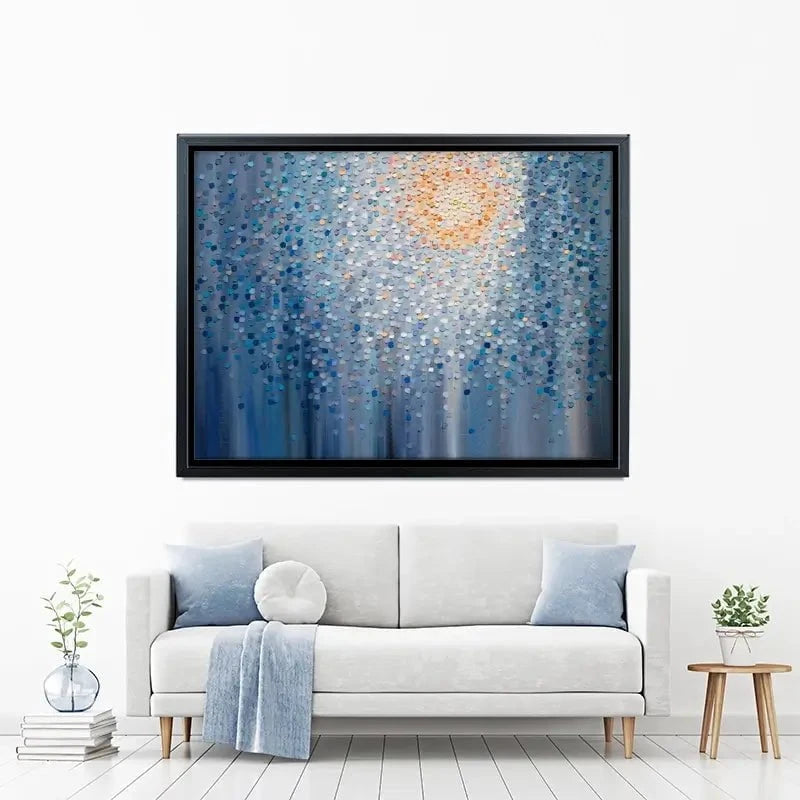 Sunrise Over The City Canvas Print Sunrise Over The City Canvas Print wall art product Ekaterina Ermilkina