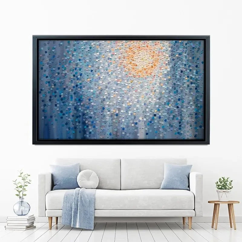 Sunrise Over The City Canvas Print Sunrise Over The City Canvas Print wall art product Ekaterina Ermilkina