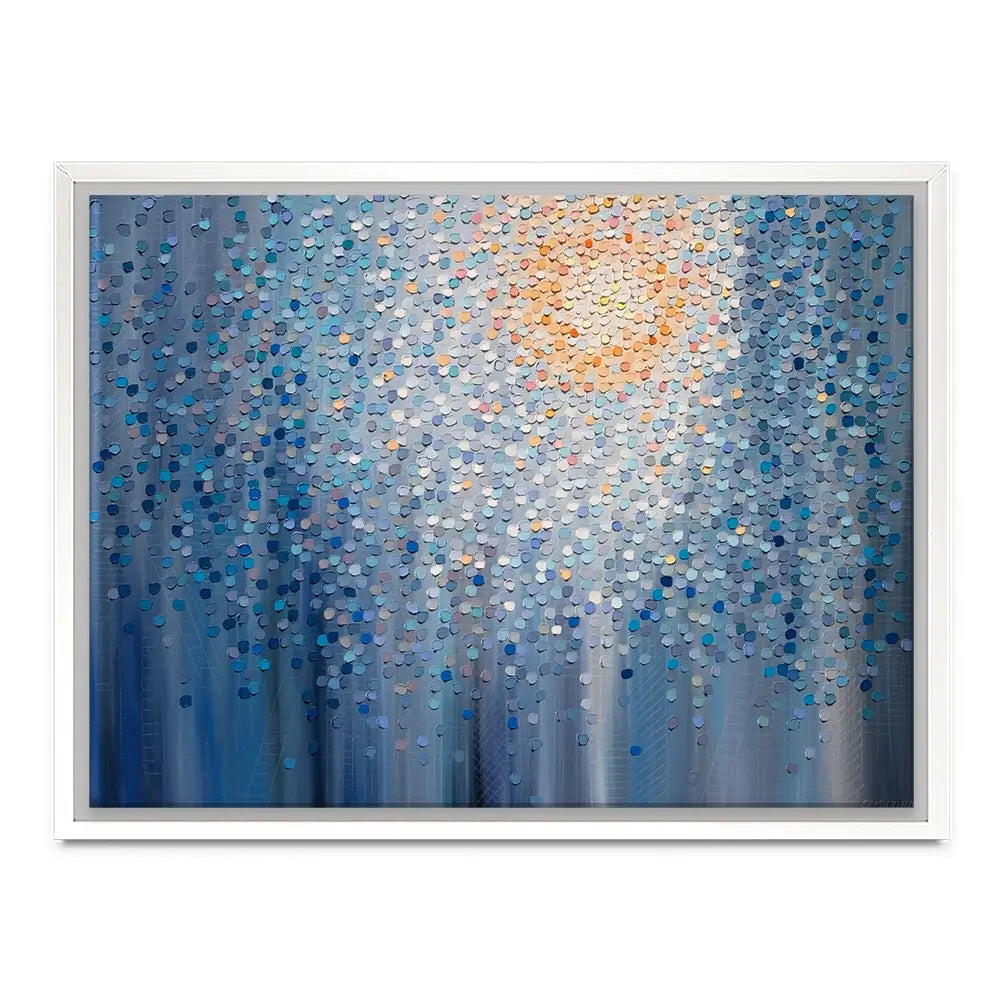 Sunrise Over The City Canvas Print Sunrise Over The City Canvas Print wall art product Ekaterina Ermilkina