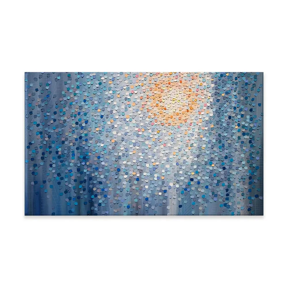 Sunrise Over The City Canvas Print Sunrise Over The City Canvas Print wall art product Ekaterina Ermilkina