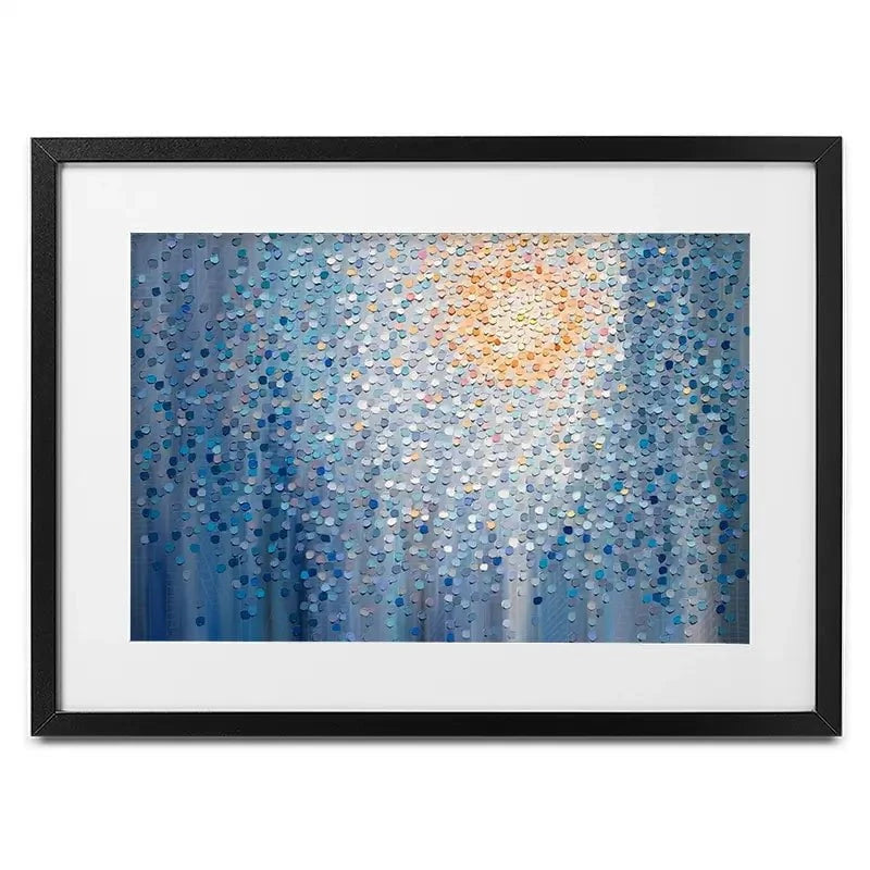 Sunrise Over The City Framed Art Print Sunrise Over The City Framed Art Print wall art product Ekaterina Ermilkina