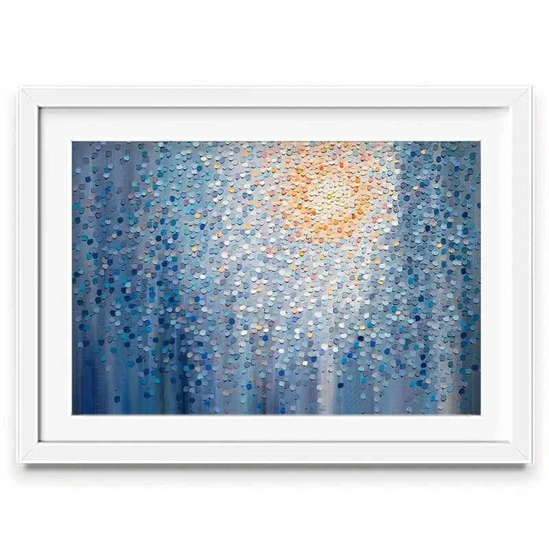 Sunrise Over The City Framed Art Print Sunrise Over The City Framed Art Print wall art product Ekaterina Ermilkina