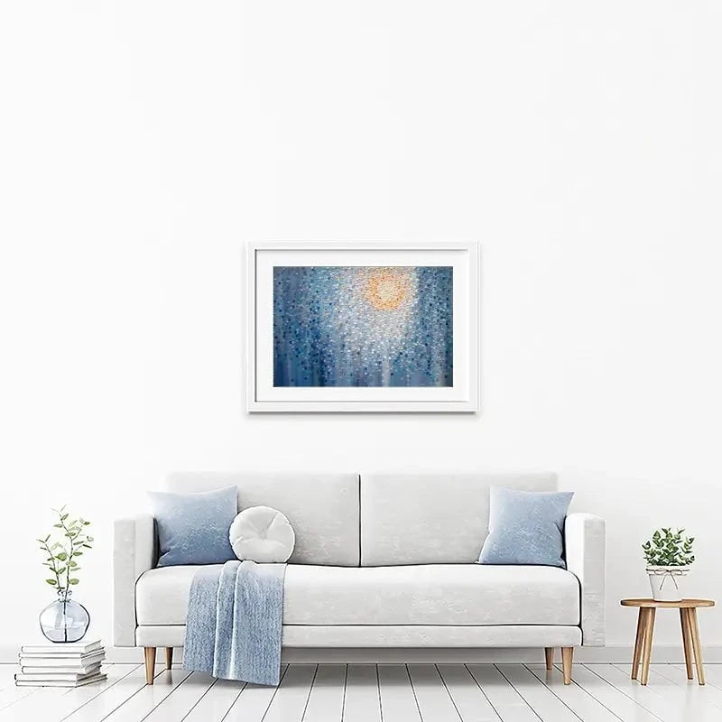 Sunrise Over The City Framed Art Print Sunrise Over The City Framed Art Print wall art product Ekaterina Ermilkina