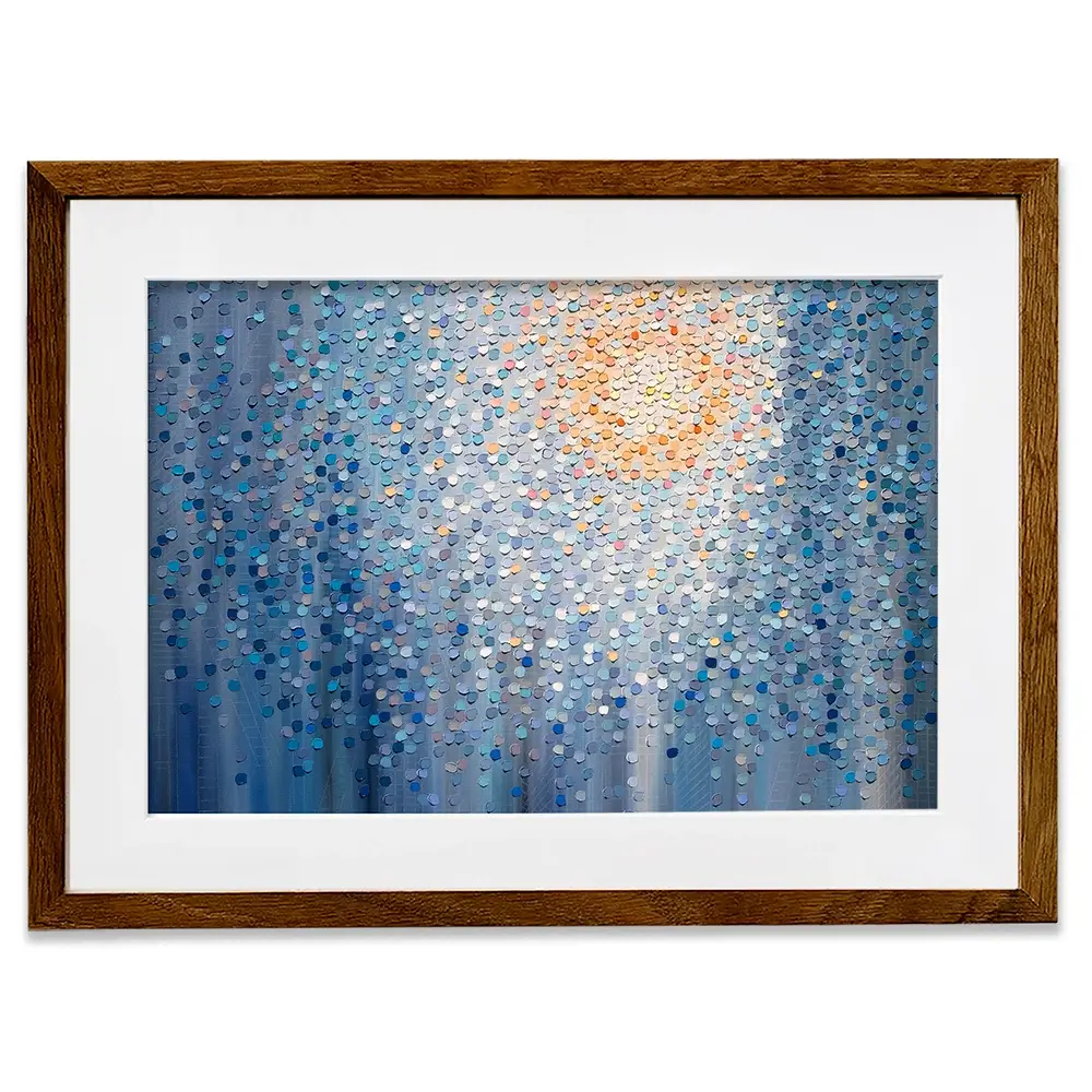 Sunrise Over The City Framed Art Print Sunrise Over The City Framed Art Print wall art product Ekaterina Ermilkina