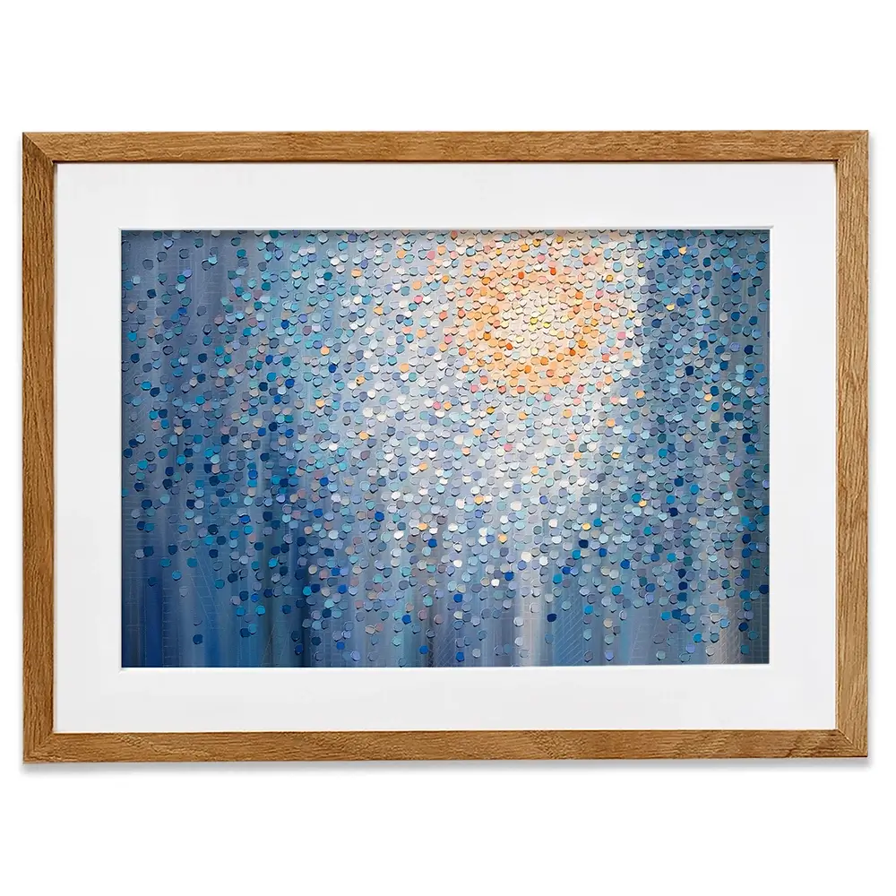 Sunrise Over The City Framed Art Print Sunrise Over The City Framed Art Print wall art product Ekaterina Ermilkina
