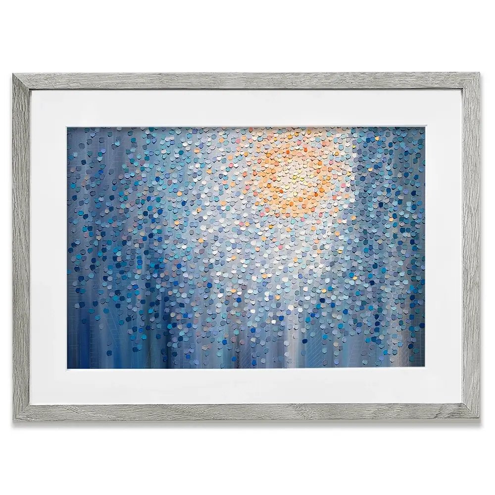 Sunrise Over The City Framed Art Print Sunrise Over The City Framed Art Print wall art product Ekaterina Ermilkina