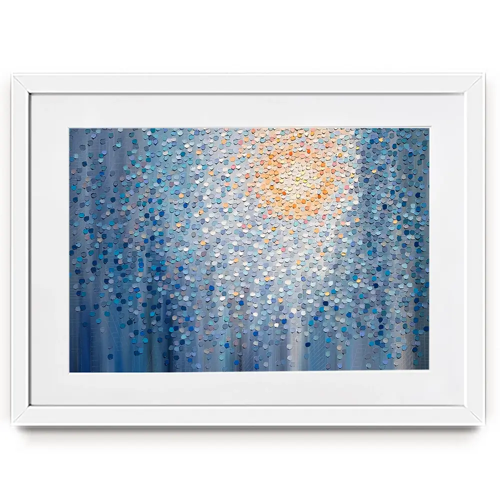 Sunrise Over The City Framed Art Print Sunrise Over The City Framed Art Print wall art product Ekaterina Ermilkina