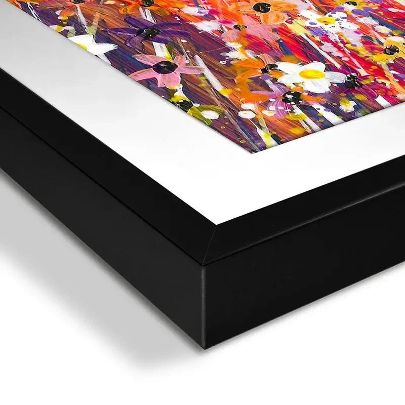 Sunset Chaos Framed Art Print Sunset Chaos Framed Art Print wall art product Emma LC Art