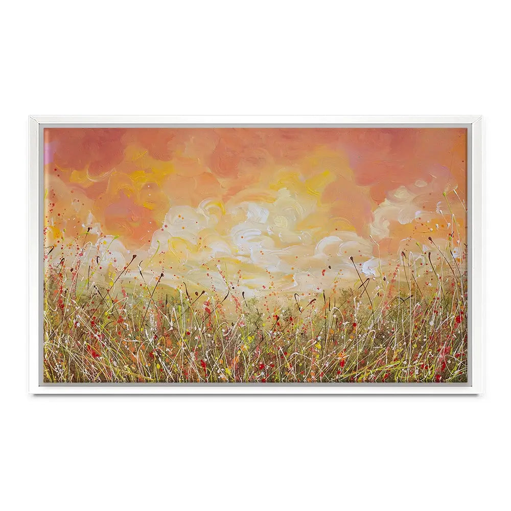 Sunset Clouds Canvas Print Sunset Clouds Canvas Print wall art product Olga Tkachyk
