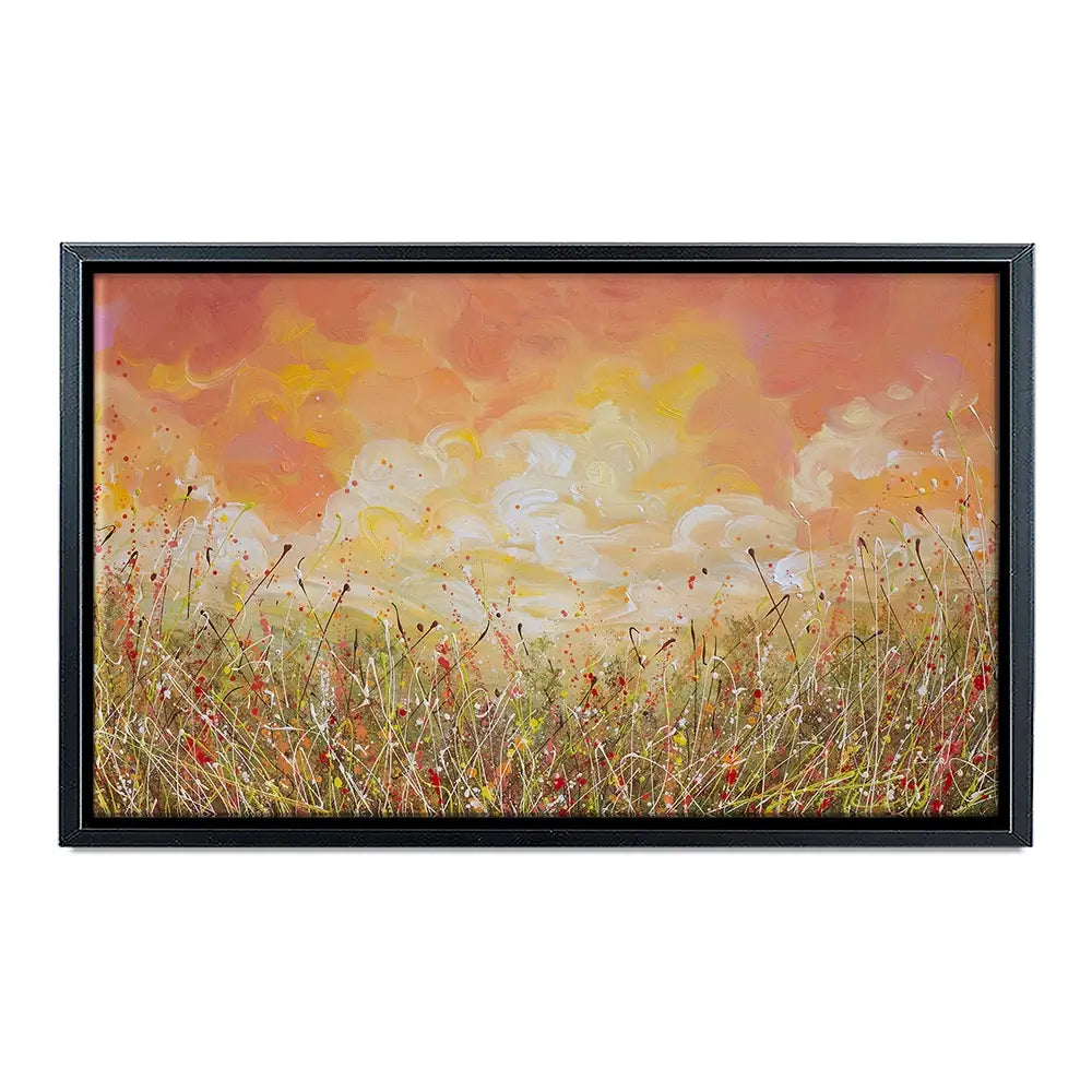Sunset Clouds Canvas Print Sunset Clouds Canvas Print wall art product Olga Tkachyk