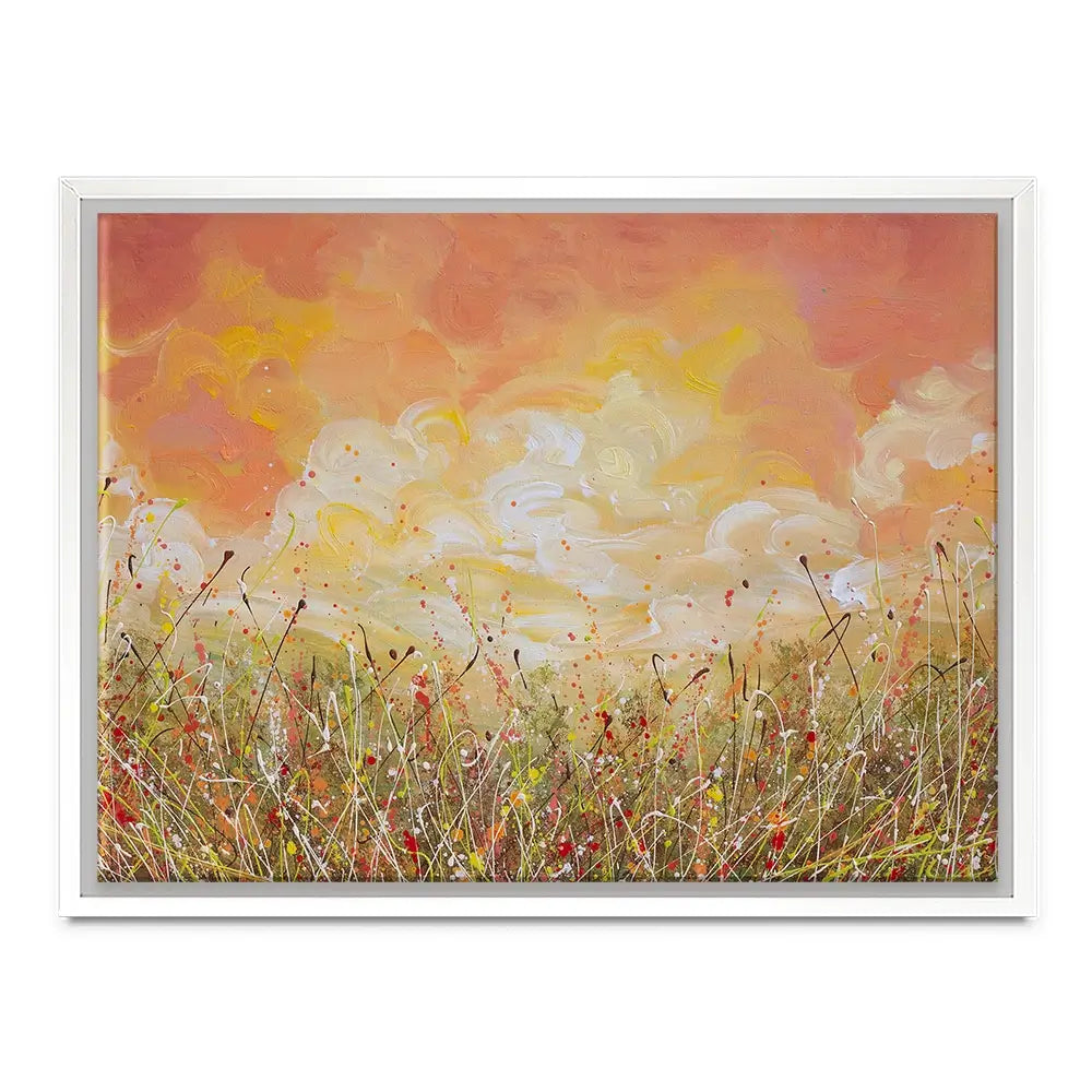 Sunset Clouds Canvas Print Sunset Clouds Canvas Print wall art product Olga Tkachyk