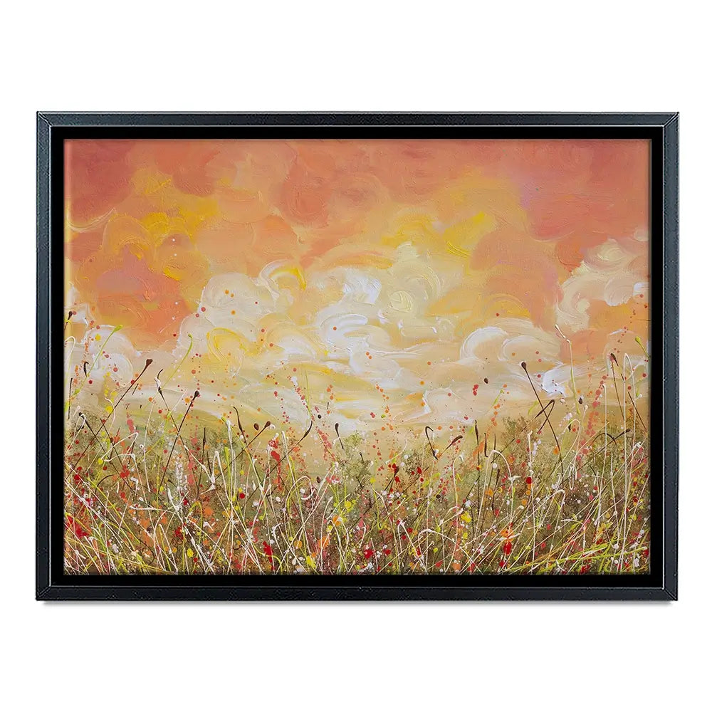 Sunset Clouds Canvas Print Sunset Clouds Canvas Print wall art product Olga Tkachyk