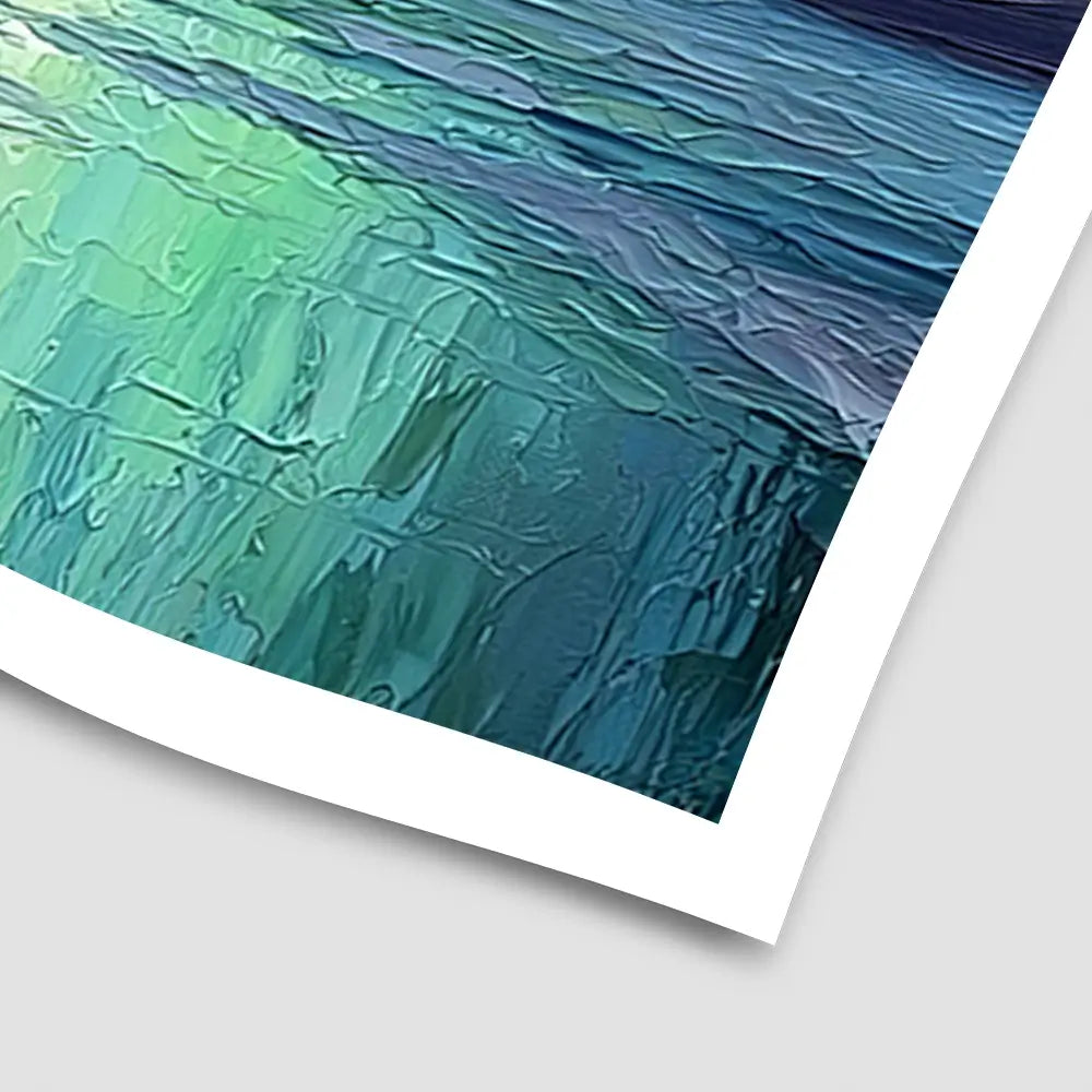 Sunset Fire And Aurora Art Print Sunset Fire And Aurora Art Print wall art product David Alexander Elder