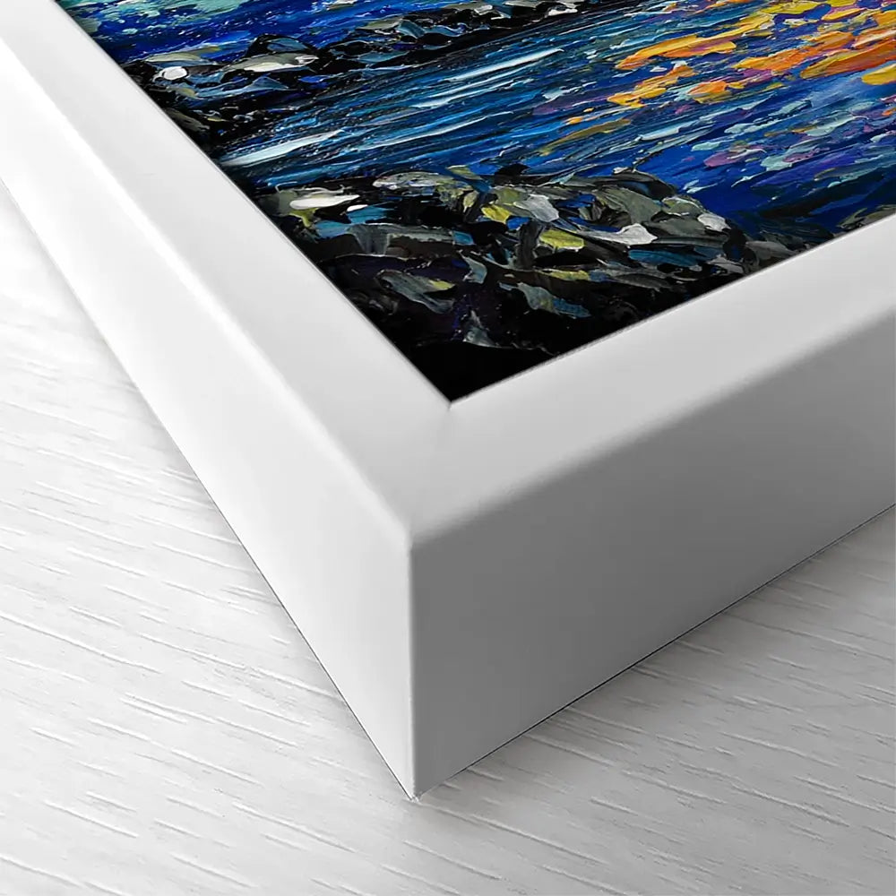 Sunset Gazing Canvas Print Sunset Gazing Canvas Print wall art product Olga Tkachyk