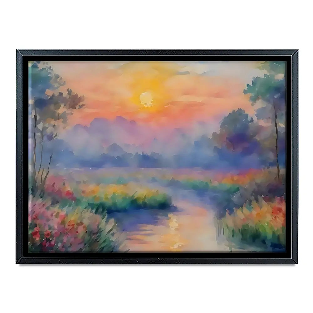 Sunset In The Marsh Canvas Print Sunset In The Marsh Canvas Print wall art product Creative Studio - Independent