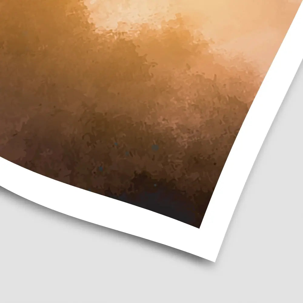 Sunset Mountain Tops Art Print Sunset Mountain Tops Art Print wall art product Art Print Shop