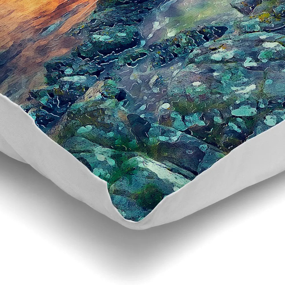 Sunset Over The Bay Cushion Sunset Over The Bay Cushion wall art product Helen Hotson / Shutterstock