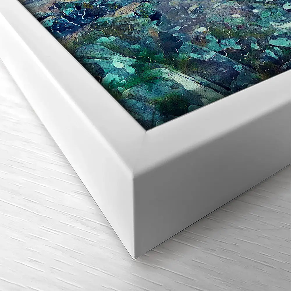 Sunset Over The Bay Square Canvas Print Sunset Over The Bay Square Canvas Print wall art product Helen Hotson / Shutterstock