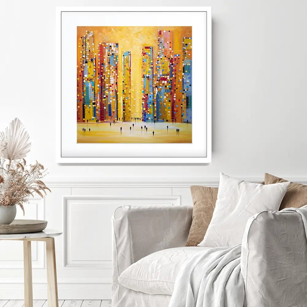 Sunset Reverie Framed Art Print Sunset Reverie Framed Art Print wall art product Ekaterina Ermilkina
