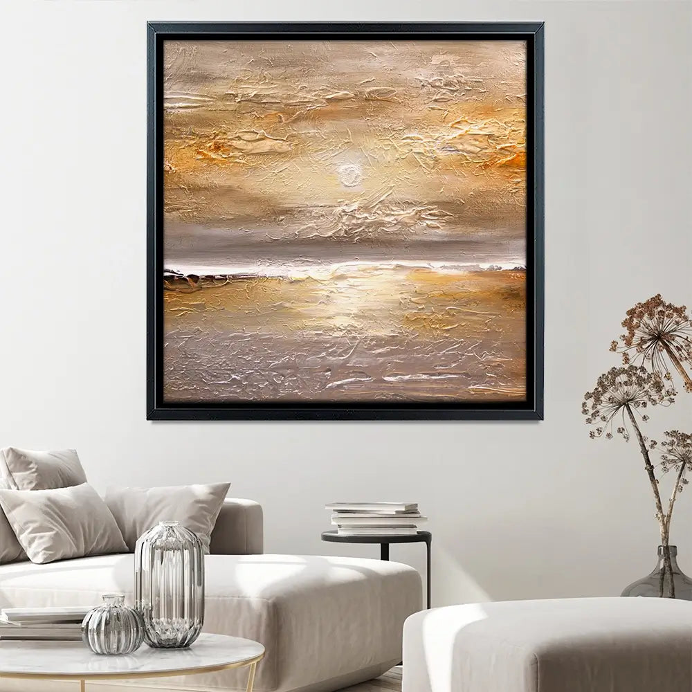 Sunset Square Canvas Print Sunset Square Canvas Print wall art product Osnat Tzadok