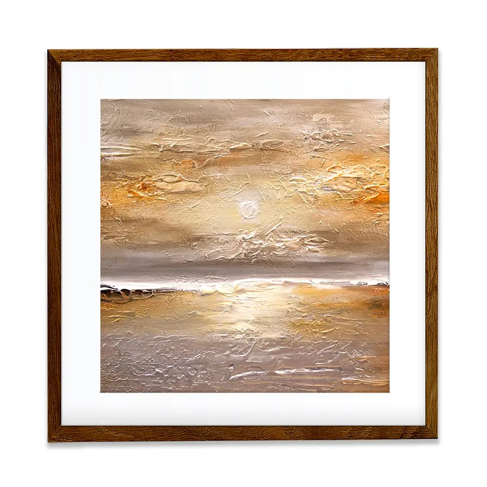 Sunset Square Framed Art Print Sunset Square Framed Art Print wall art product Osnat Tzadok