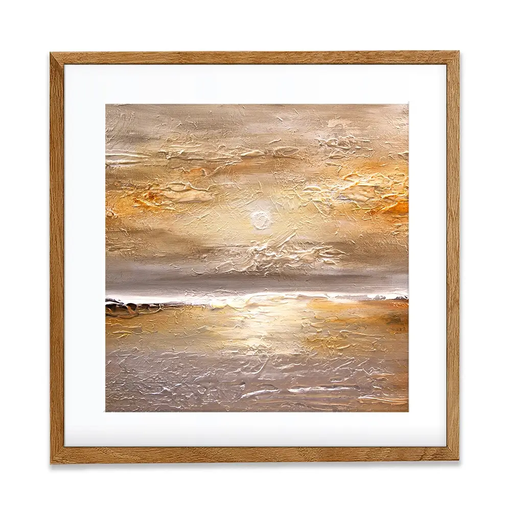 Sunset Square Framed Art Print Sunset Square Framed Art Print wall art product Osnat Tzadok