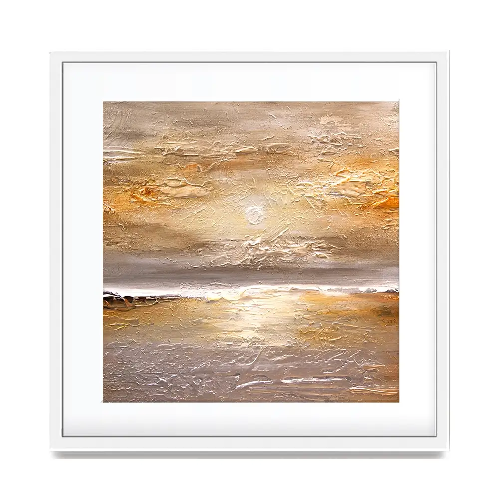Sunset Square Framed Art Print Sunset Square Framed Art Print wall art product Osnat Tzadok