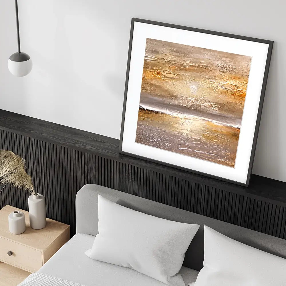 Sunset Square Framed Art Print Sunset Square Framed Art Print wall art product Osnat Tzadok