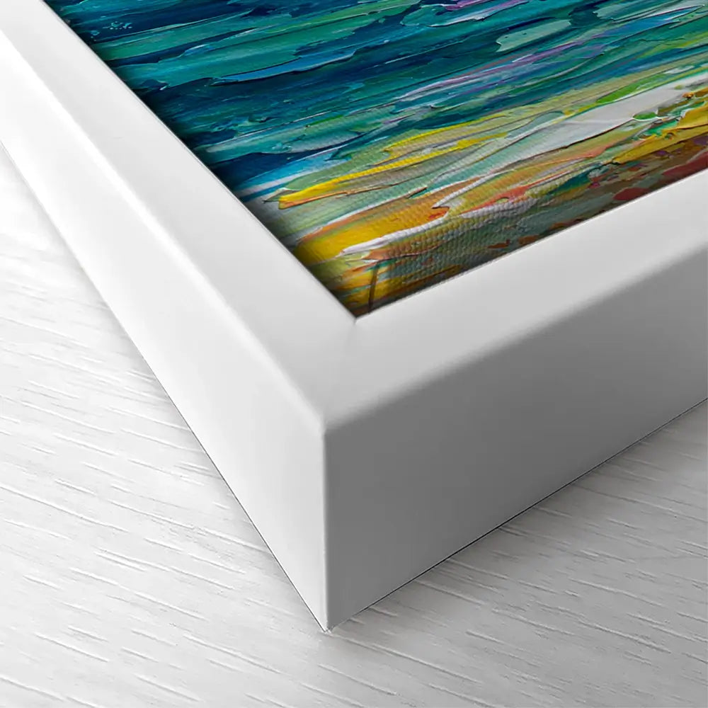 Sunset Swish Canvas Print Sunset Swish Canvas Print wall art product Olga Tkachyk