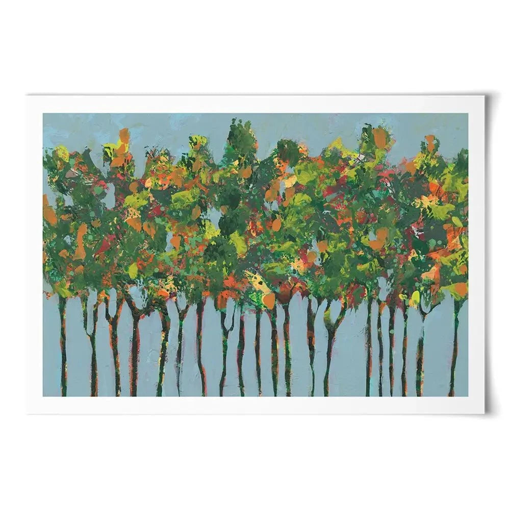 Sunset Trees Art Print Sunset Trees Art Print wall art product Regina Moore