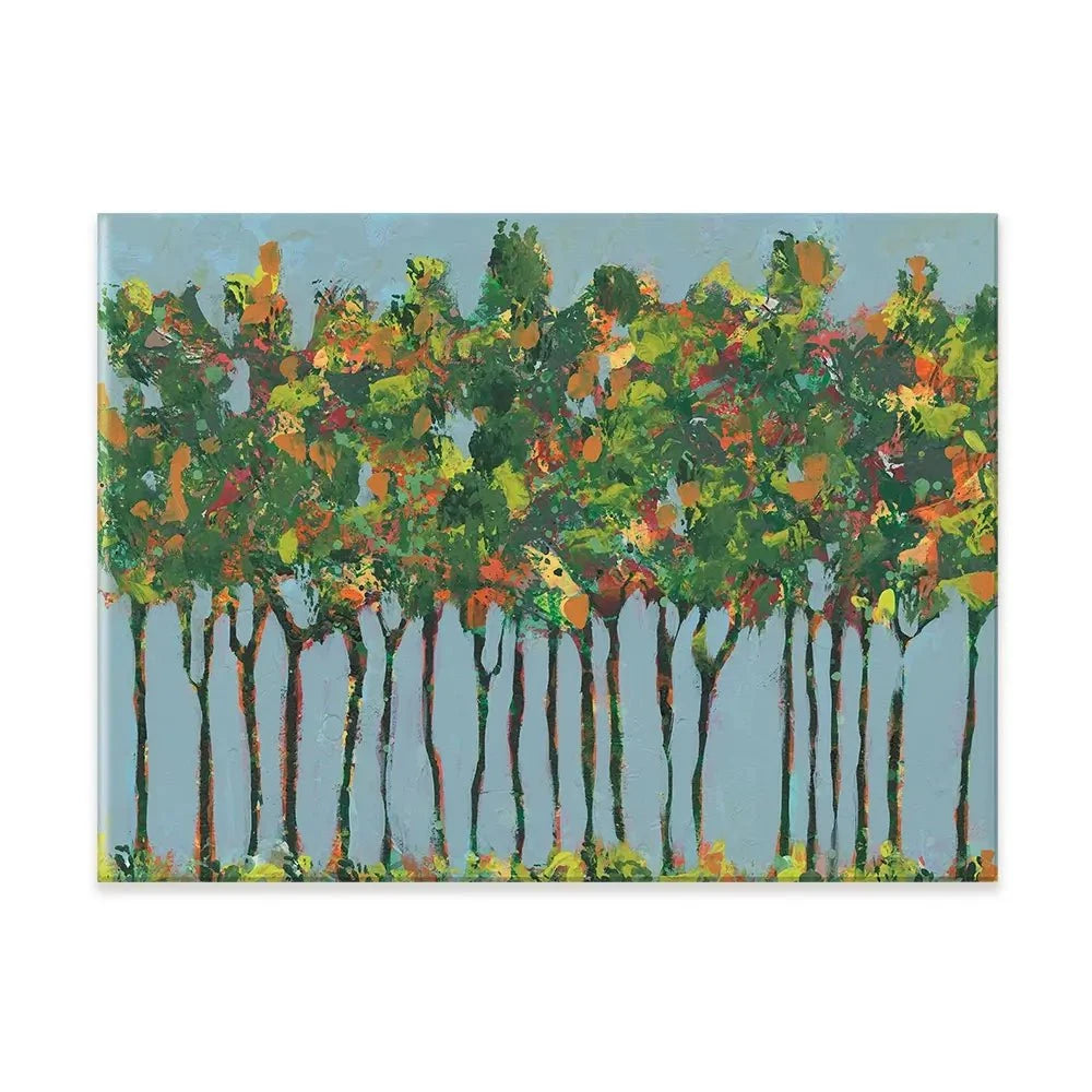 Sunset Trees Canvas Print Sunset Trees Canvas Print wall art product Regina Moore