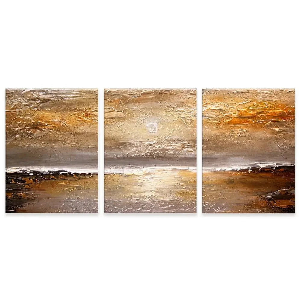 Sunset Trio Canvas Print Sunset Trio Canvas Print | Trio Canvas Art wall art product Osnat Tzadok