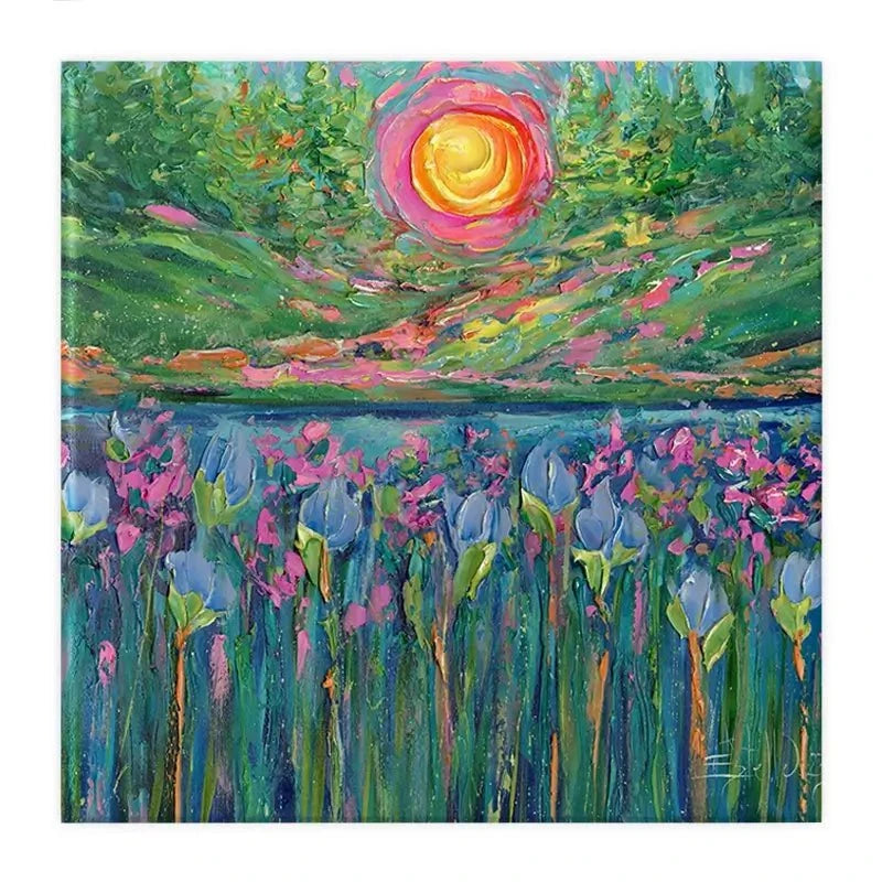 Sunshine And Flowers Canvas Print Sunshine And Flowers Canvas Print wall art product Estelle Grengs - Independent