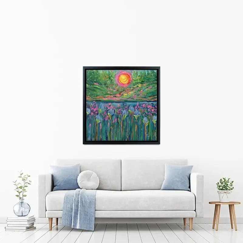 Sunshine And Flowers Canvas Print Sunshine And Flowers Canvas Print wall art product Estelle Grengs - Independent