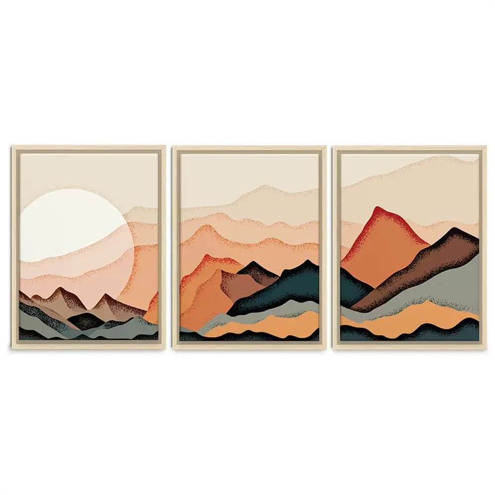 Sunshine Mountain View Trio Canvas Print Sunshine Mountain View Trio Canvas Print wall art product Valerii_M / Shutterstock