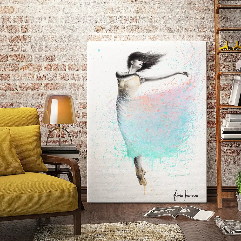 Sunshine Sparkle Dance Canvas Print Sunshine Sparkle Dance Canvas Print wall art product Ashvin Harrison